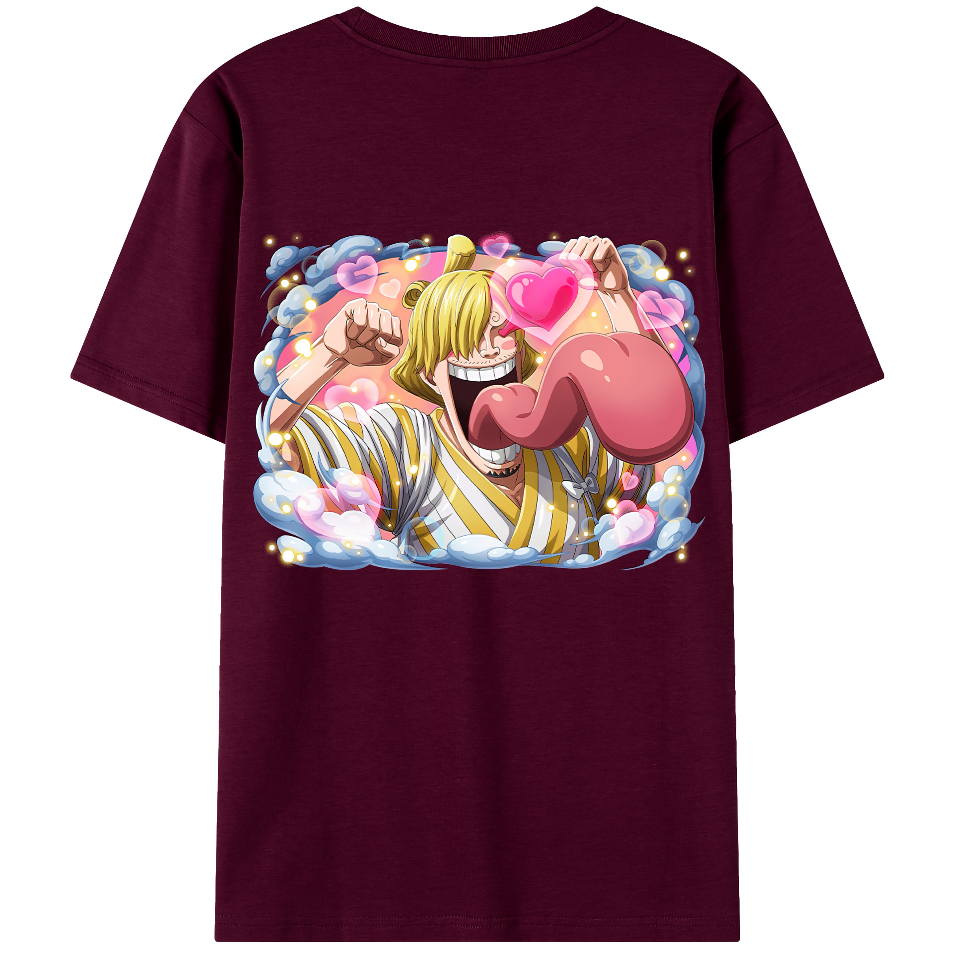 （画像用） ワンピース サンジ ONE PIECE Sanji レディース半袖Tシャツ(バックプリント)
